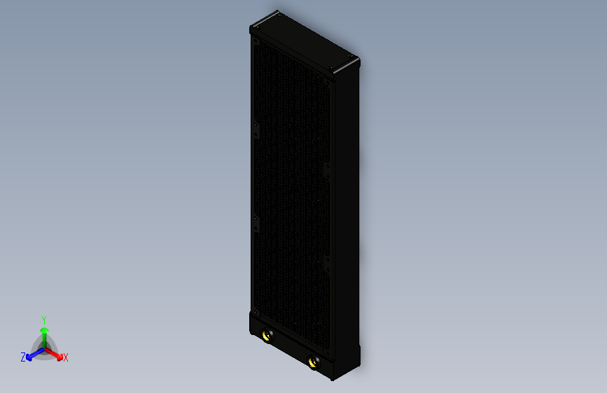 B2000311-电脑水冷散热器EK-CoolStream CE 420 (三风扇)