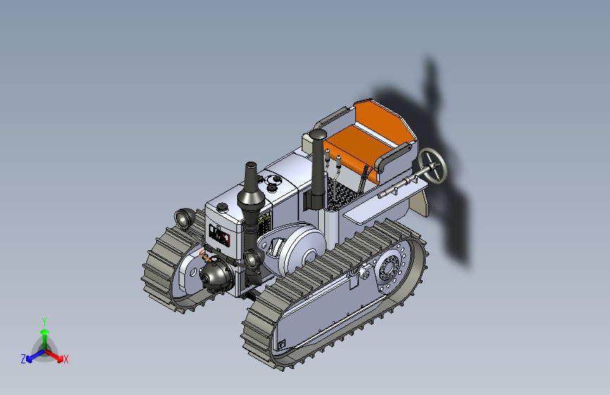 B3000020-斗犬履带式拖拉机