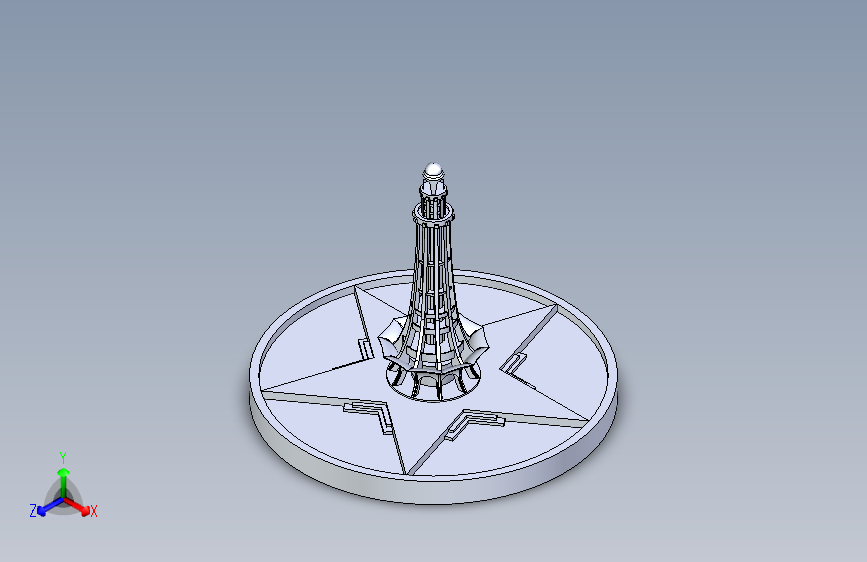 B3000037-巴基斯坦纪念塔