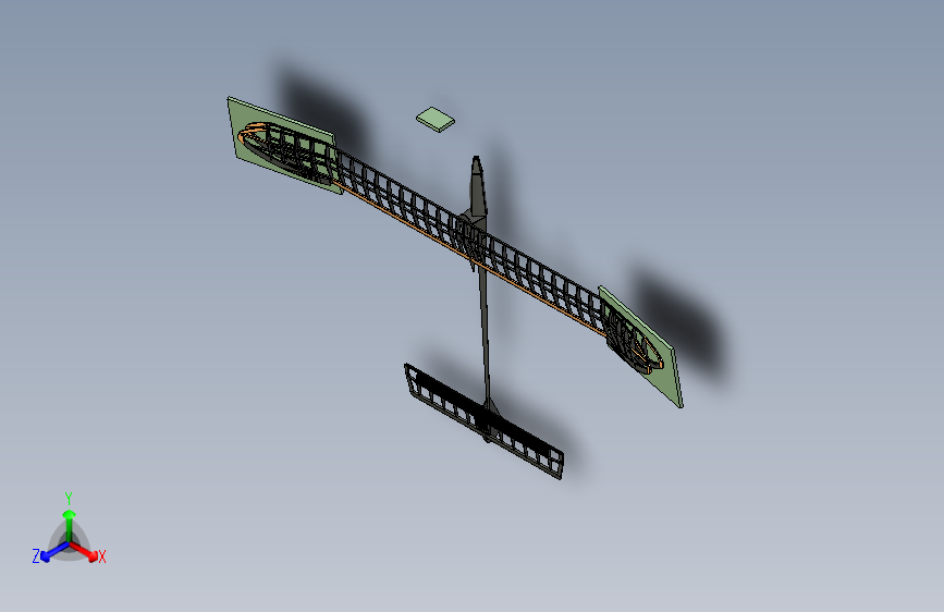 B3000057-1954 A2 型滑翔机