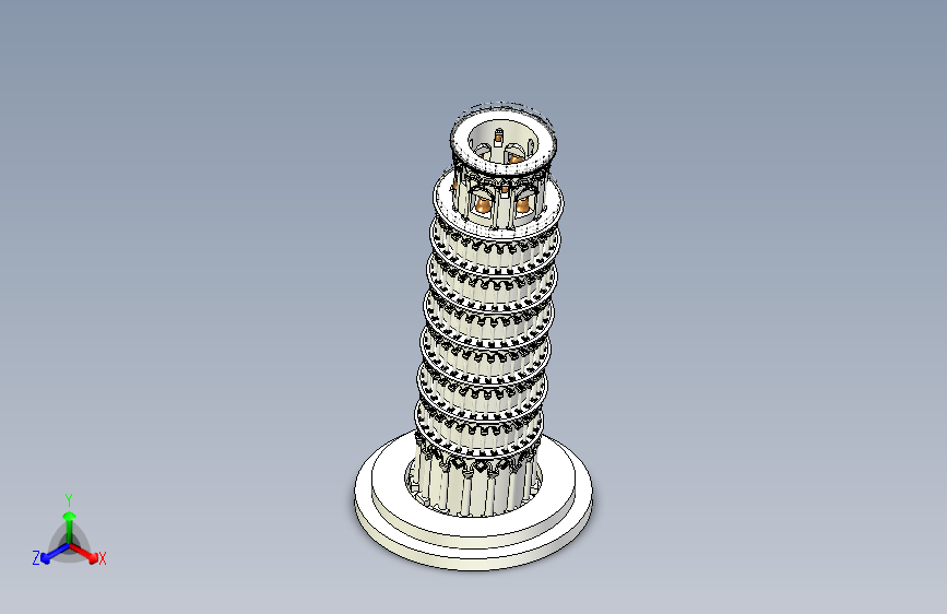 B3000076-比萨斜塔