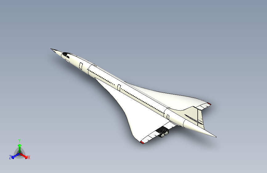 B3000092-阿罗斯帕蒂亚尔 BAC 协和飞机