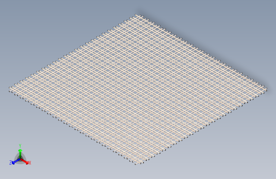 B3000125-金属丝网，4x4铜丝网， McMaster零件编号9224T46