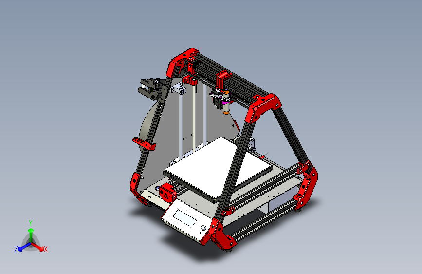 B3000134-轻量级的3D打印机