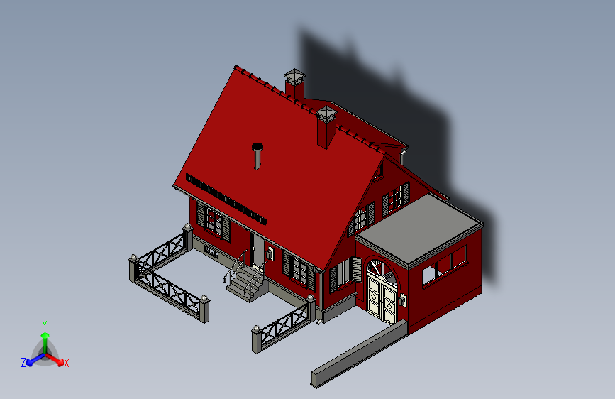 B3000139-砖块建造的房屋