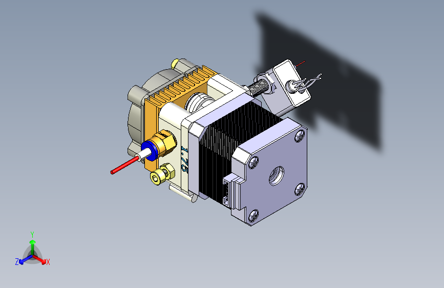 B3000143-MK8 挤出机