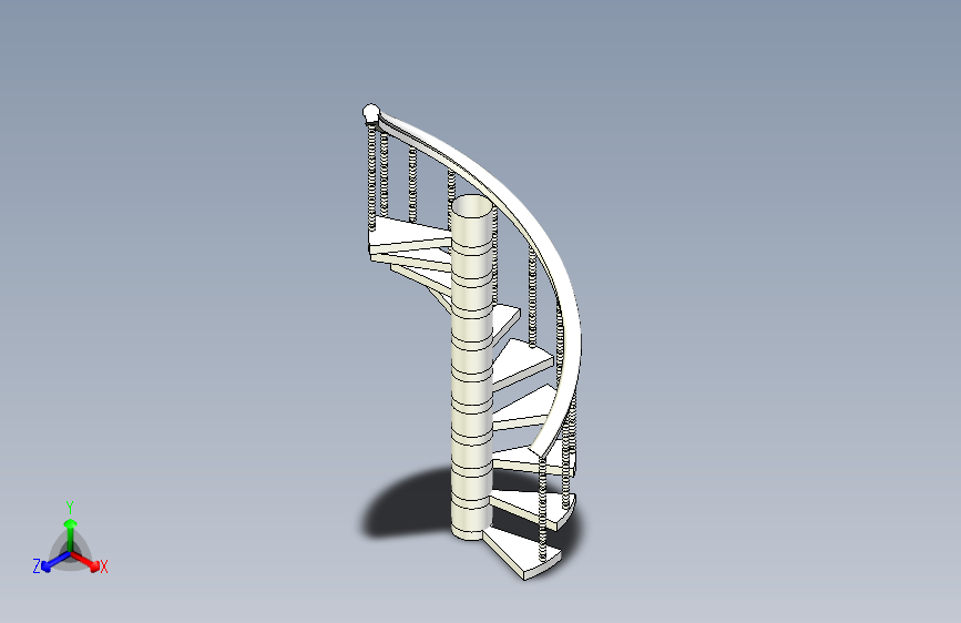 B3000200-螺旋楼梯