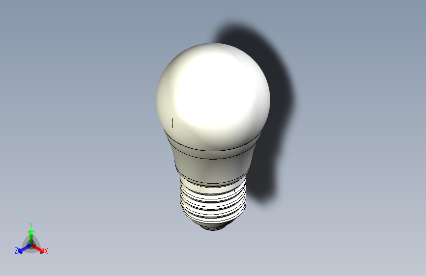 B3000325-LED灯泡 3W A45