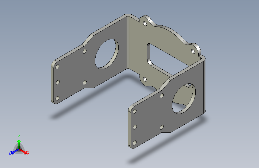 F123垂起倾转结构件