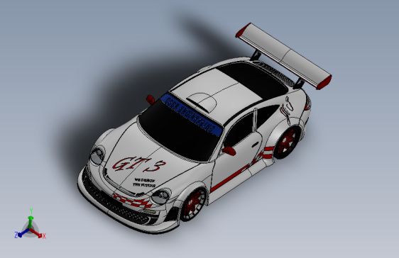 保时捷 911 gt3 2010 sw18