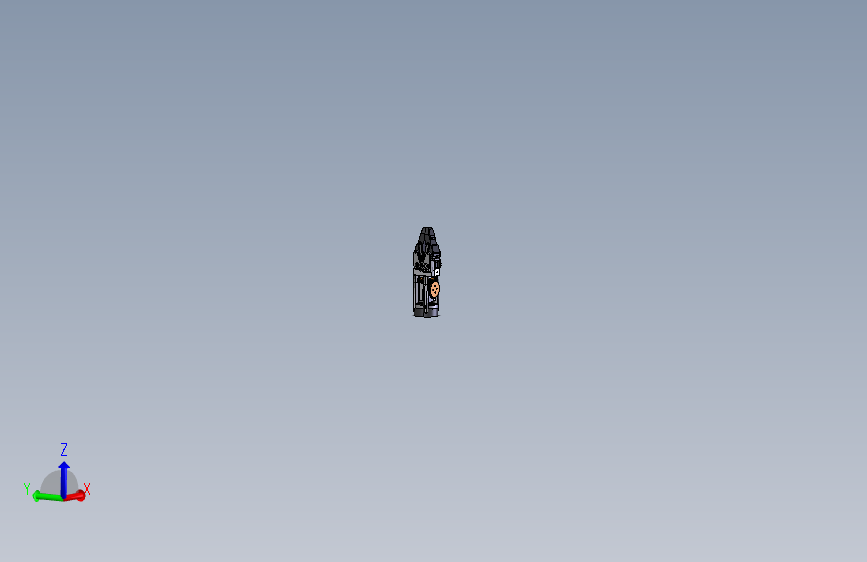 斜置齿轮箱机械臂 STP+IGS格式