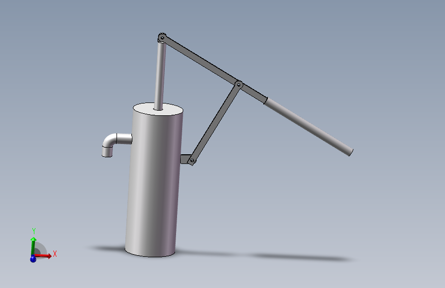 压水井手摇唧筒