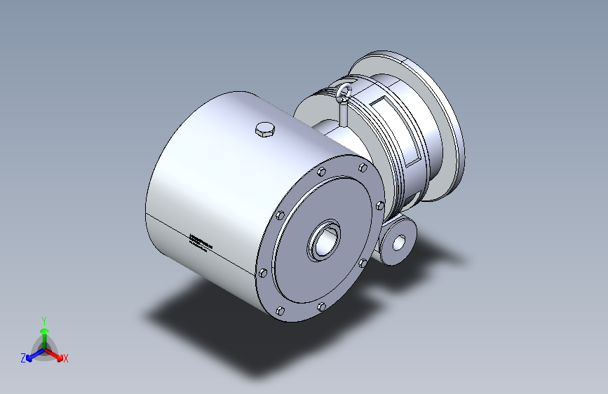 机型号85功率7.5KW SBD-P型（悬挂式）减速机