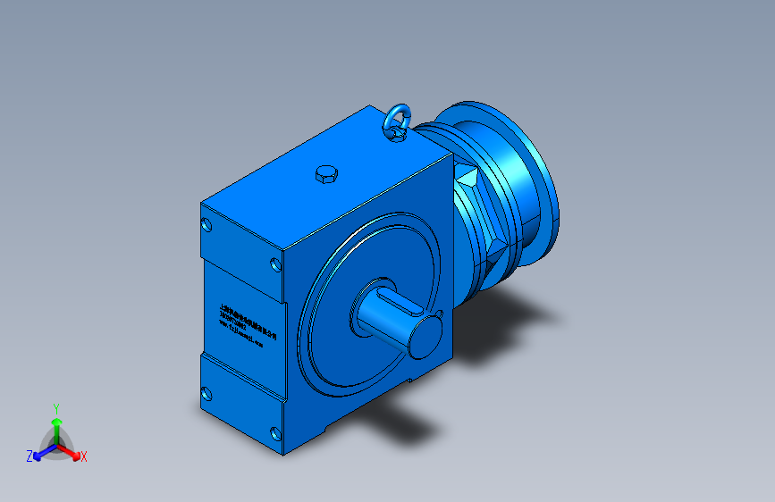 机型号65功率3KW SBD型减速机