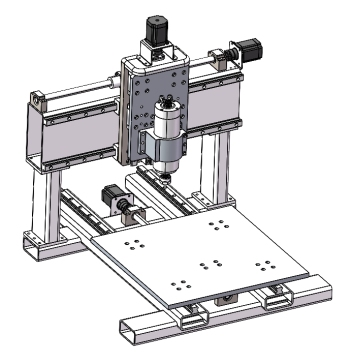 皮革三自由度龙门激光切割机--1772807-800