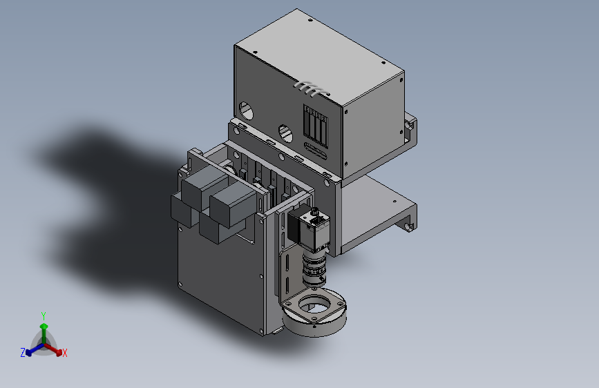 四头视觉取料机构