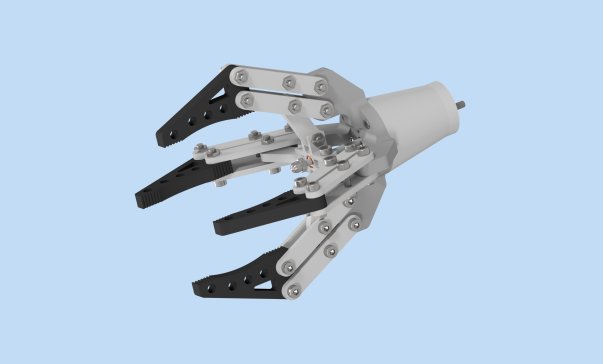 四指机器人夹爪