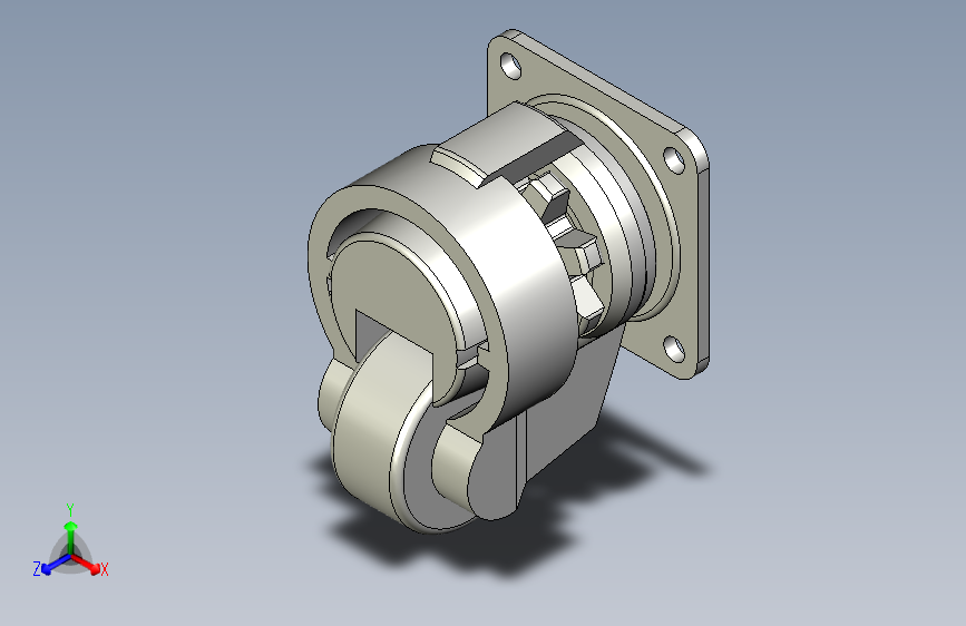 爱安特AT脚轮EL-63P-H