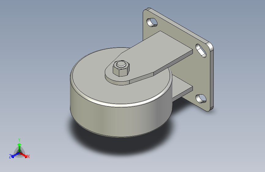 爱安特AT脚轮TEH01-50-0