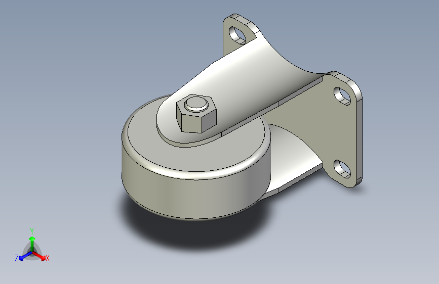 爱安特AT脚轮TEM01-30-0