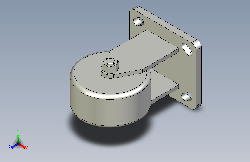 爱安特AT脚轮TH06-40-0