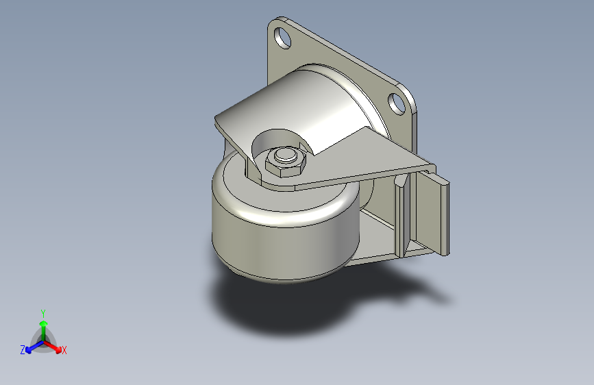 爱安特AT脚轮TJ-25-2-A