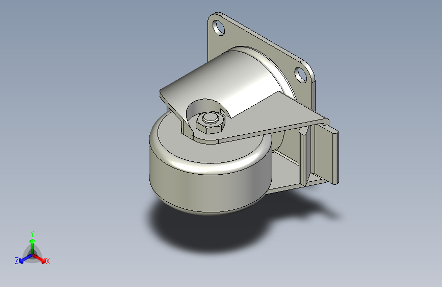 爱安特AT脚轮TJ-30-2-A