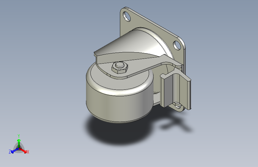 爱安特AT脚轮TJH-30-2