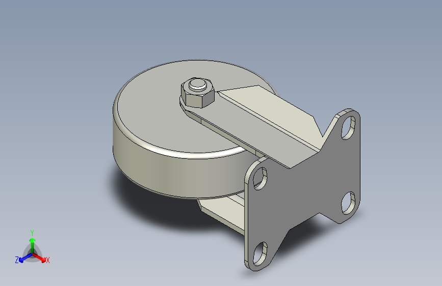 爱安特AT脚轮TL01-30-0