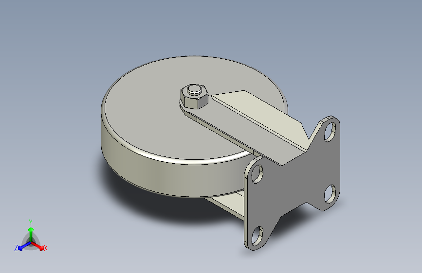 爱安特AT脚轮TL01-40-0