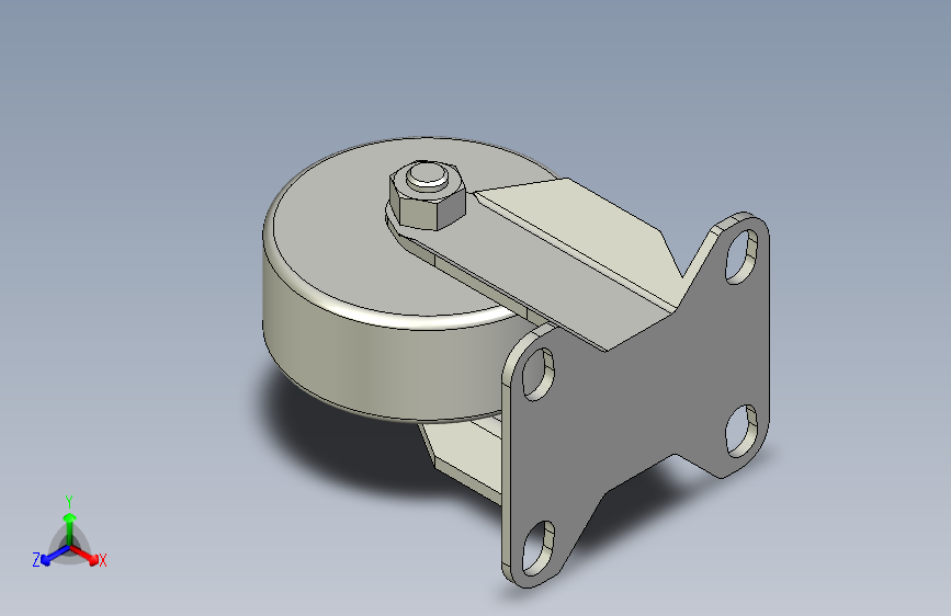 爱安特AT脚轮TL03-25-0