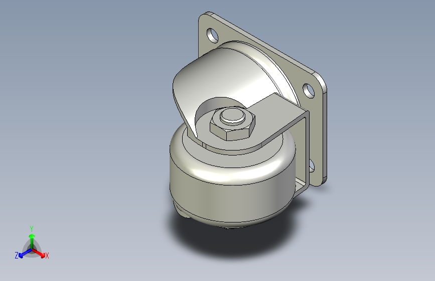 爱安特AT脚轮TMH-50-1-A