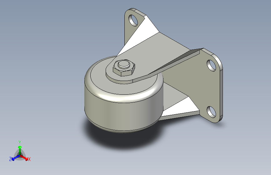 爱安特AT脚轮TMH-65-0-A
