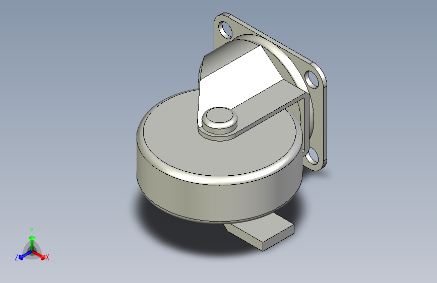 爱安特AT脚轮TML-75-2-A