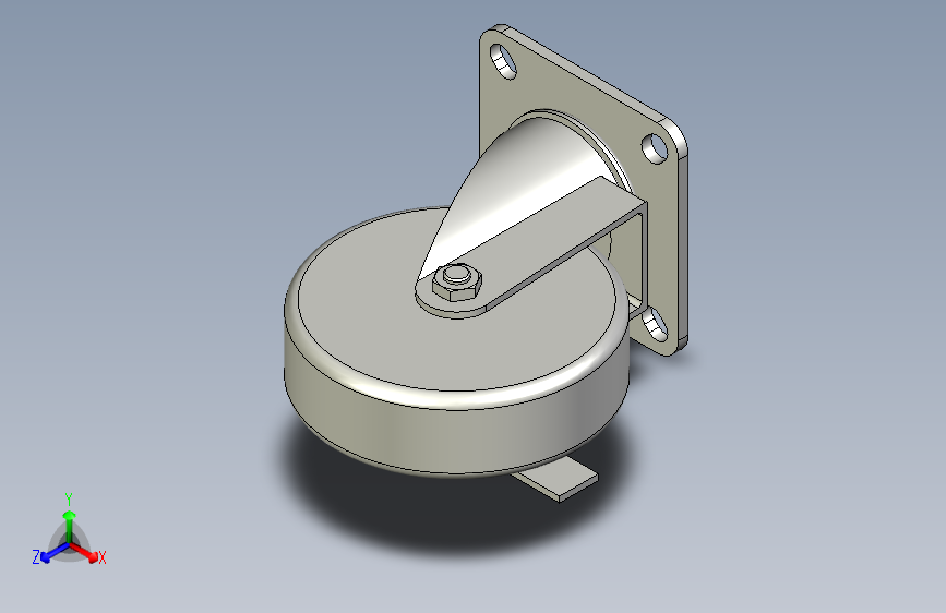 爱安特AT脚轮TMLM-125-2-A