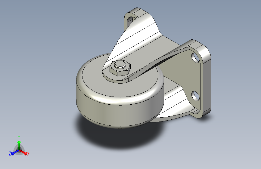 爱安特AT脚轮TMM-75-0-A