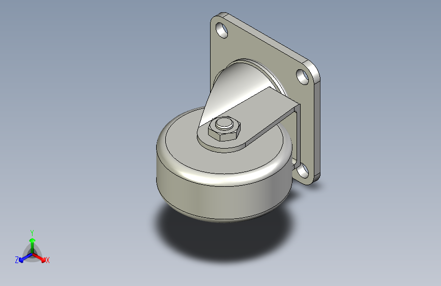 爱安特AT脚轮TMM-75-1-A