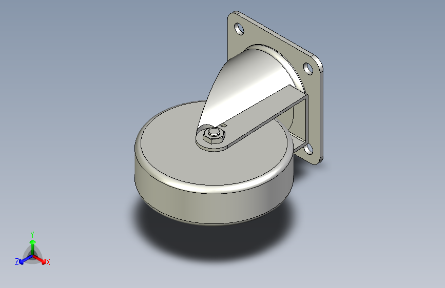 爱安特AT脚轮TMMS-130-1