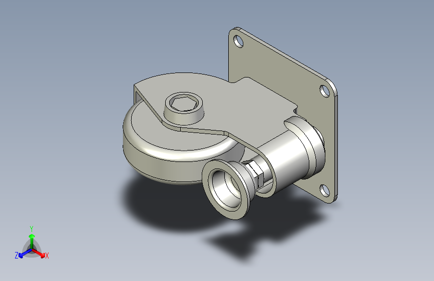 爱安特AT脚轮TMSL-75