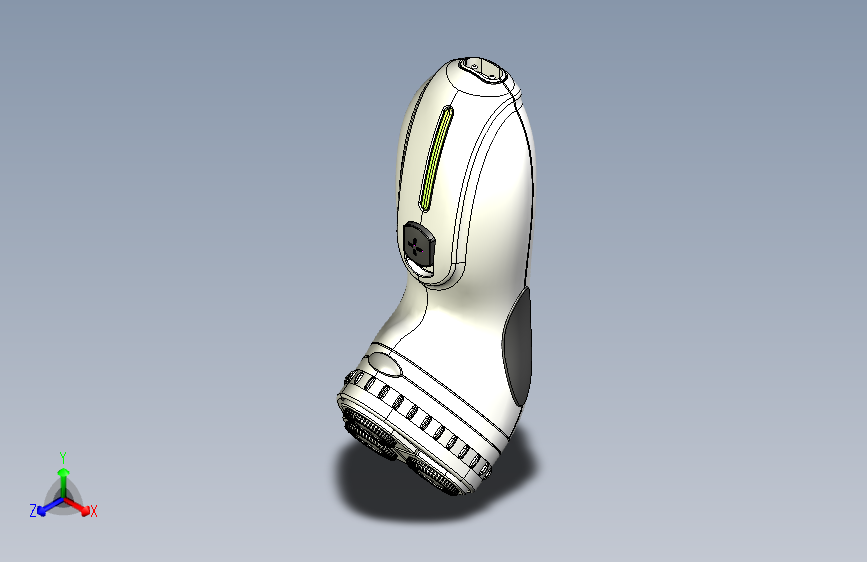 剃须刀electric-razor-2 STP_STEP_模型图纸下载 – 懒石网