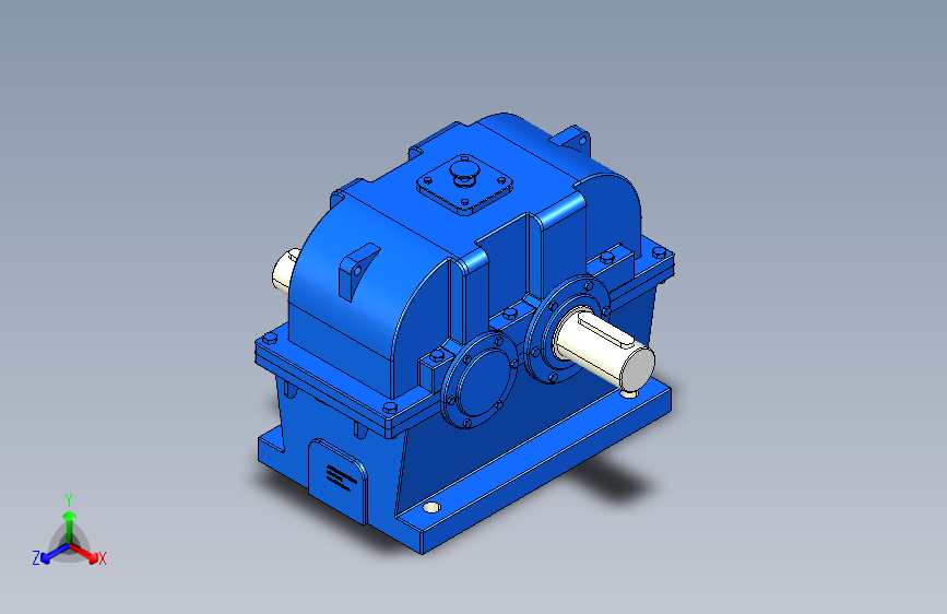 中心距80 ZDY型硬齿面圆柱齿轮减速器