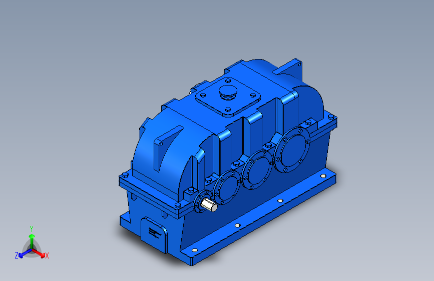 中心距180 ZSY型硬齿面圆柱齿轮减速器