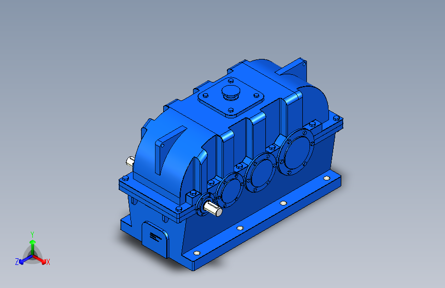 中心距200 ZSY型硬齿面圆柱齿轮减速器