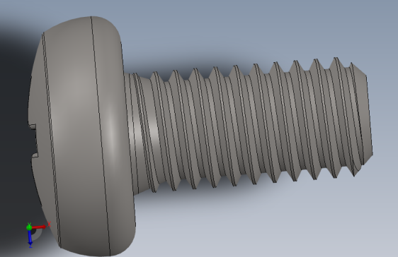 BAUT SEKRUP M3X0.5盘江螺纹6mm