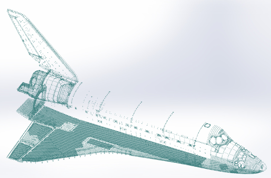 A2000378-航天飞机外型线