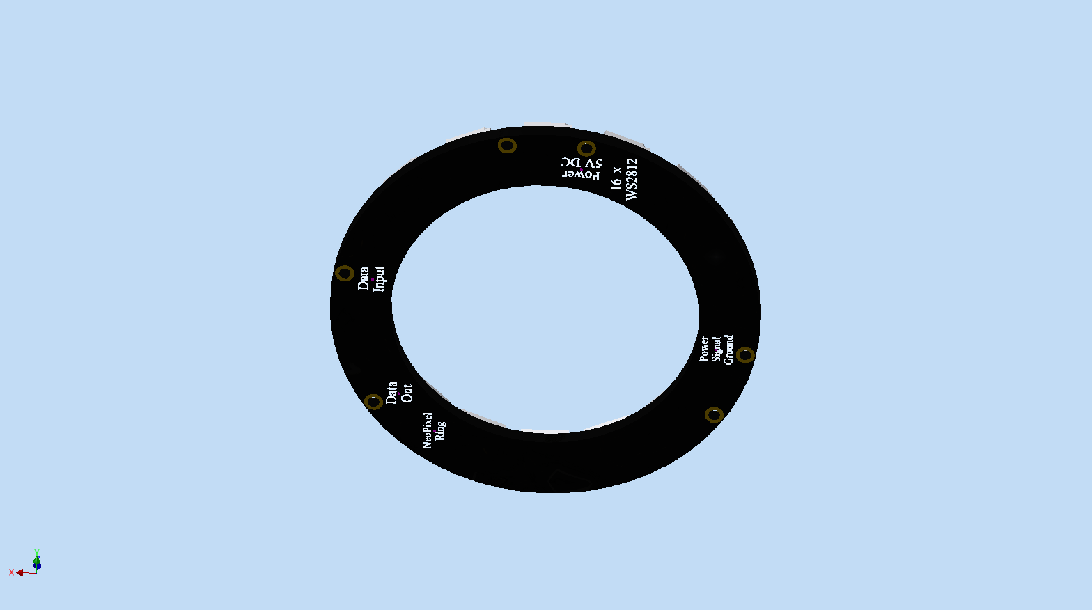 A2000389-NeoPixelRing 16x LED灯