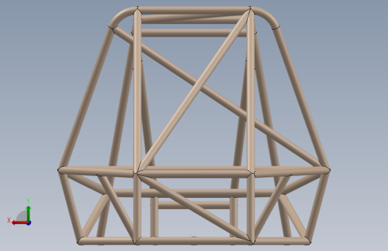 A2000548-巴哈全地形车防滚架