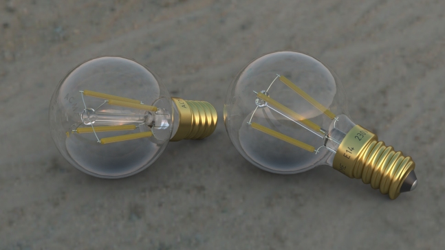 A3000374-LED灯泡E14滴形