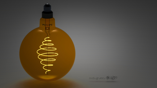 A3000418-复古灯丝灯泡 125mm 40W E27