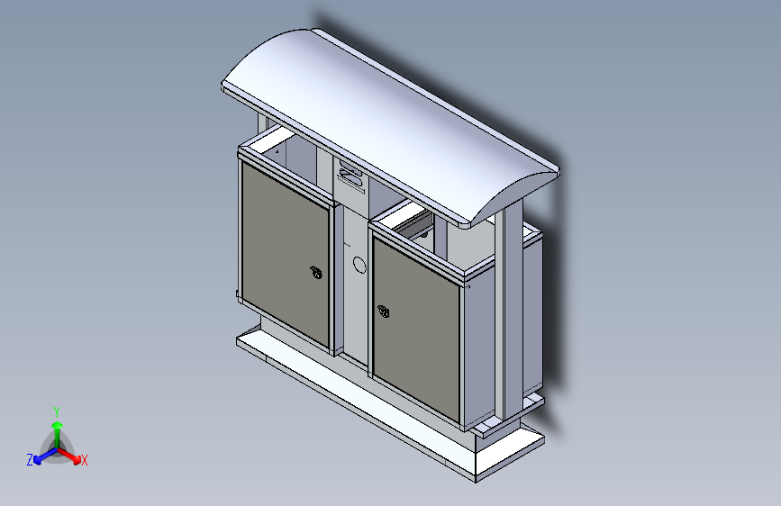 垃圾桶urban-public-garbage-bi